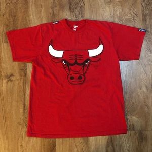 NBA UNK Chicago Bulls Tee Shirt Size Large